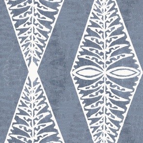 Fern Chevron Chambray