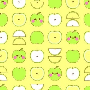 Green Apple Pattern - Smaller Size