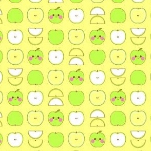 Green Apple Pattern - X Small Size