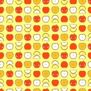 Red Apple Pattern - X Small Size