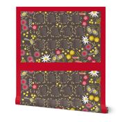 2022 wildflowers calendar for linen-cotton canvas