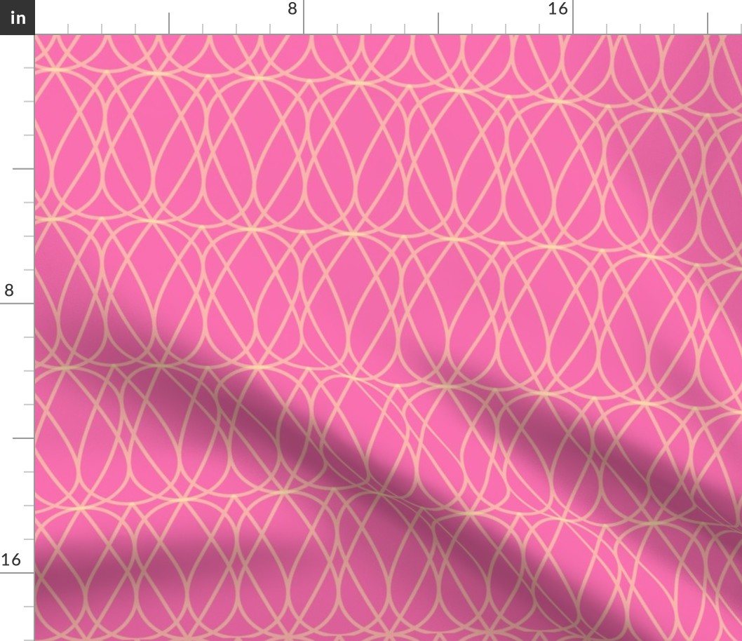 melon seed deco  background pink