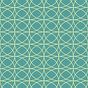 deco watermelon background teal