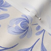 French Country Floral Blue