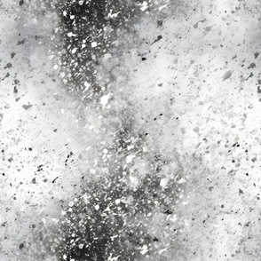 Gray splatter print 
