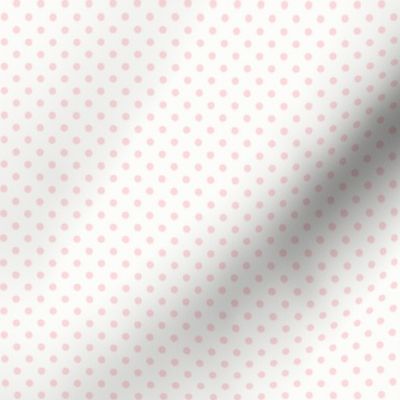 A Little Dotty light: Pastel Pink Tiny Polka Dot