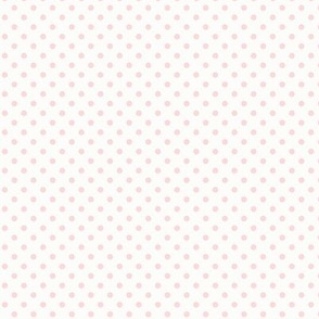 A Little Dotty light: Pastel Pink Tiny Polka Dot