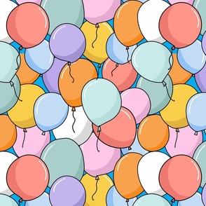 birthday balloon party