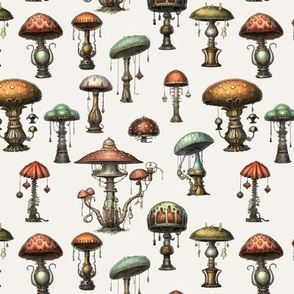 Mushrooms Ivory