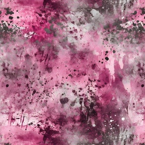 Pink splatter print 