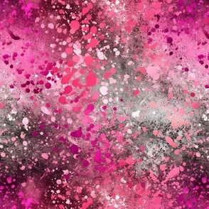 Pink splatter print 