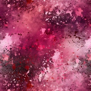 Pink splatter print