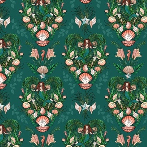 Mermaid's Garden (Sea Green)