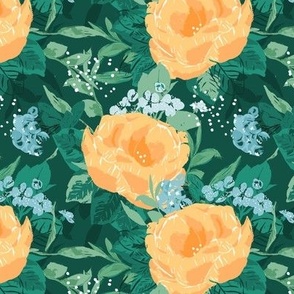 Bold Peony Floral