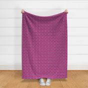 Small Scale Put Your Big Girl Panties On Funny Sarcastic Floral on Magenta Pink