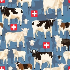 Cows switzerland