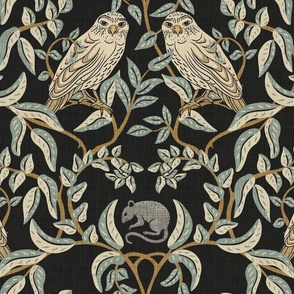 Little Owl - Large - Black