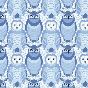 Owls Blue 