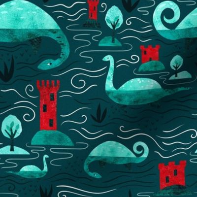 Loch Ness monster - medium