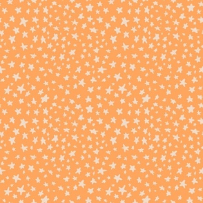 Boho Stars Melon Orange