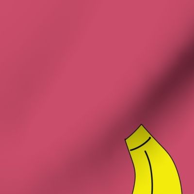 Bananas // Hot Pink // Larger