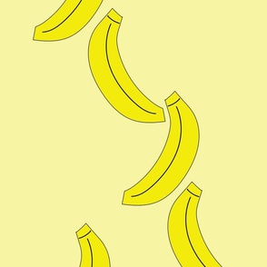 Bananas // Light Yellow // Larger