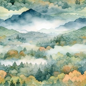 Great Smokey Mountains Landscape