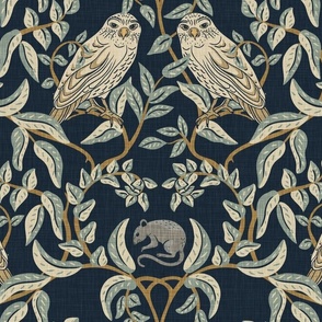 Little Owl - Large - Blue