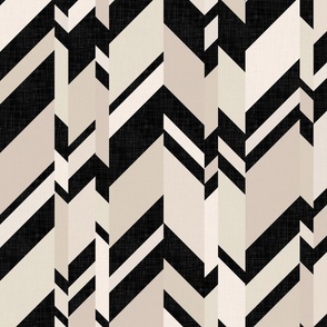 Modern Stripes - Neutral Shades / Large