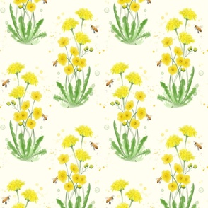 Save the Bees_ Keep the Weeds - Buttercups and Dandelions