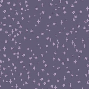 stars and sparks purple