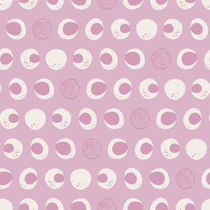 sketchy moon phases pink