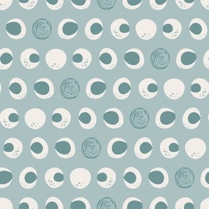 sketchy moon phases teal