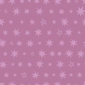 stars dark pink