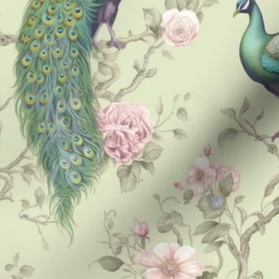 Floral Peacok 