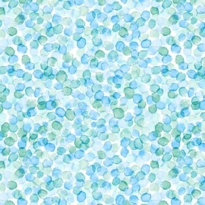 Dotted Blue and Green