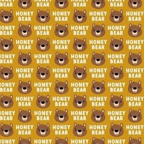 (extra small scale) Honey bear - gold - C23