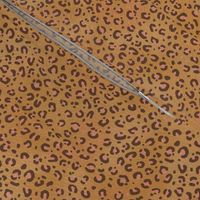 ditsy  leopard print for doll fashion 