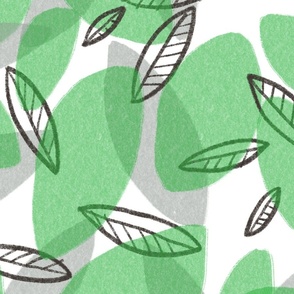 Mint Leaves Tile