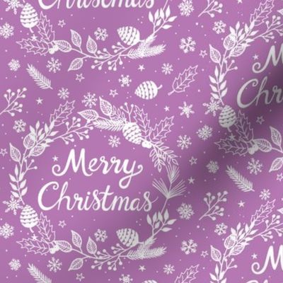  Grape merry Christmas wreath 