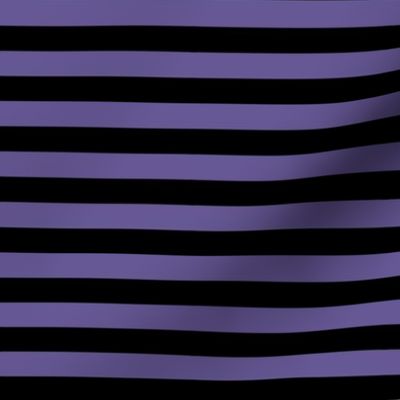 Purple Black Stripe - 1/2 inch