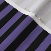 Purple Black Stripe - 1/2 inch