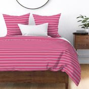 pink and navy stripes
