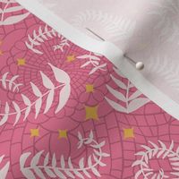 magical meadow ferns stars and moon pink