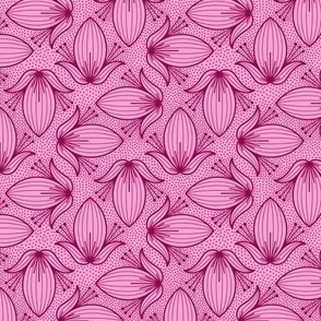Banana Bloom - SMALL – Tropical Flowers Mono Light Pink