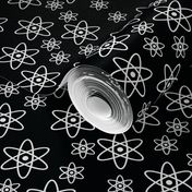 Atomic Orbits (Black and White)