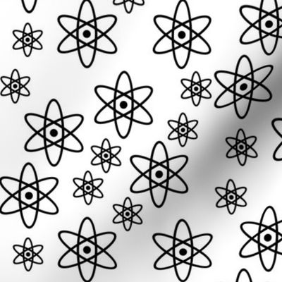Atomic Orbits (White and Black)