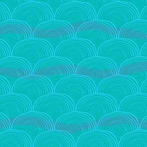 Waves in the ocean 