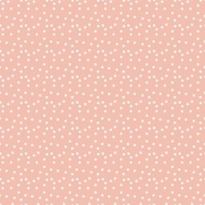 polkadot in dusty pink 1x1