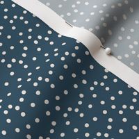 polkadot in midnight blue 1x1